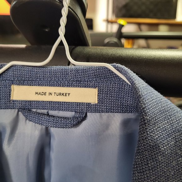 Club Monaco Suit - Baby Blue Grant Sz 40 - Picture 7 of 7